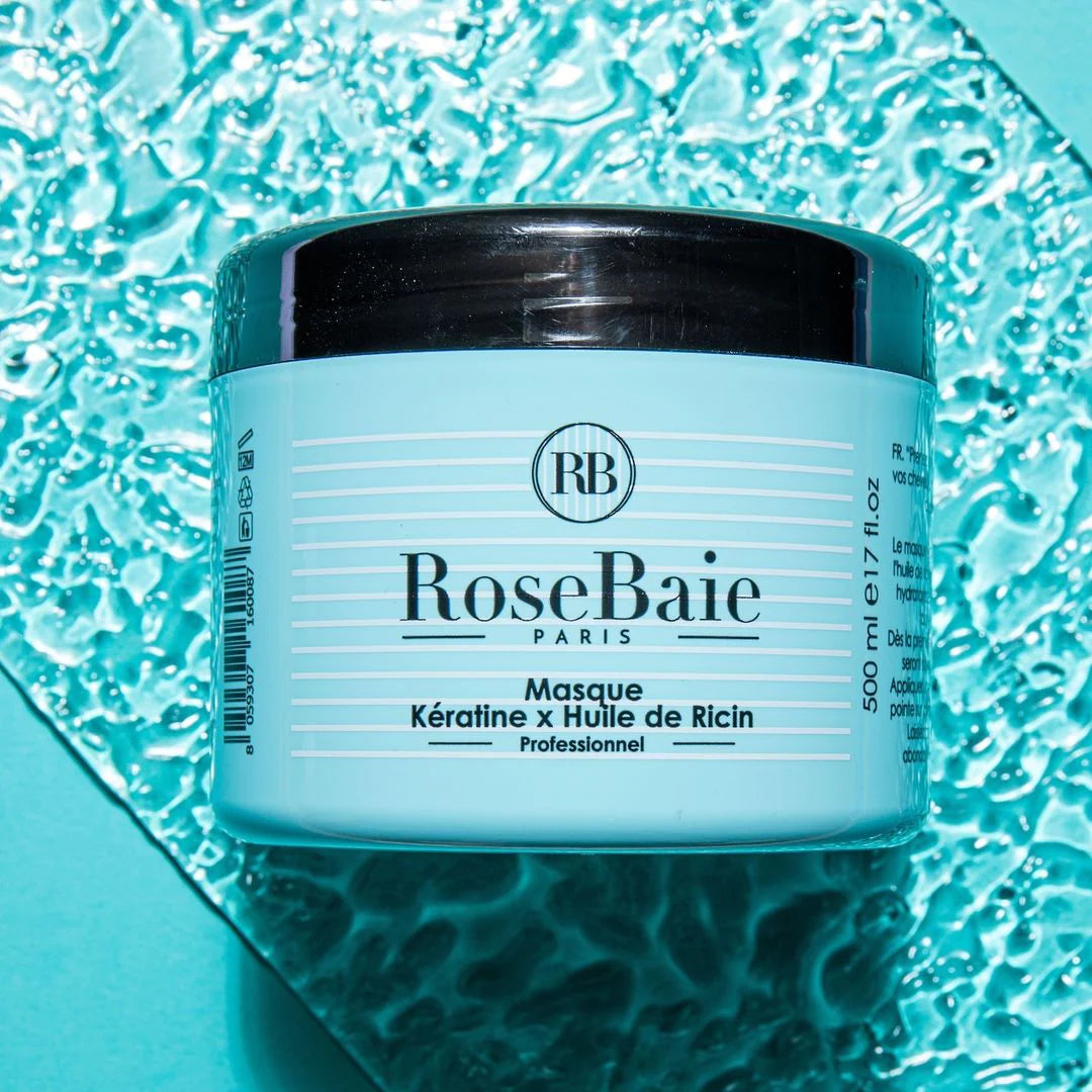 RoseBaie | Kératine x Huile de Ricin | Masque