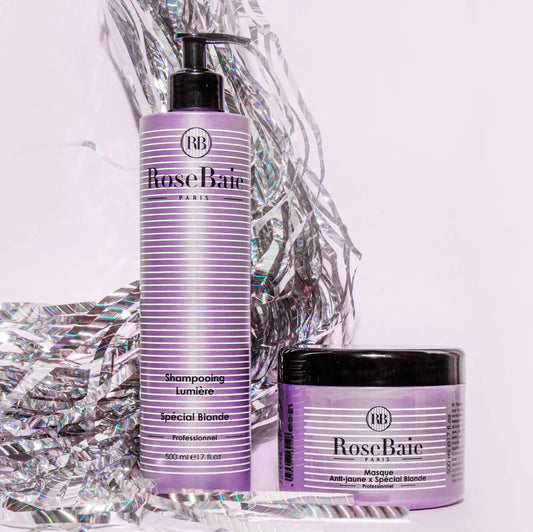 RoseBaie | Spécial Blonde & Blancs Duo | Shampoing & masque