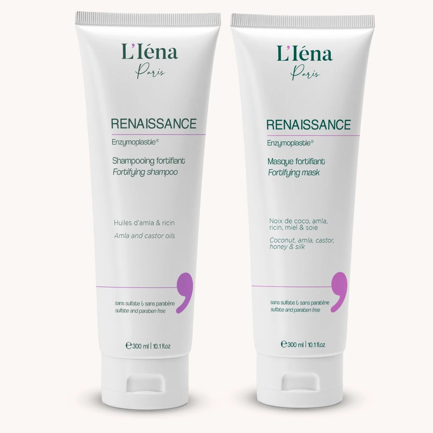 L'Iéna Paris | Renaissance Enzymoplastie® | Duo shampoing & masque