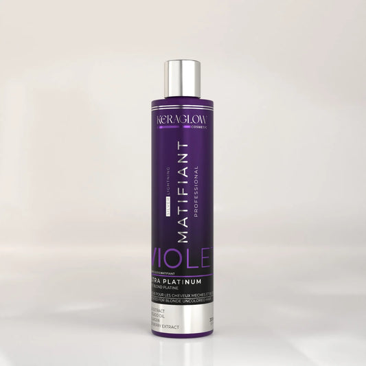 KERAGLOW | Ultra Platinum Violet | Gloss Matifiant - 300ml