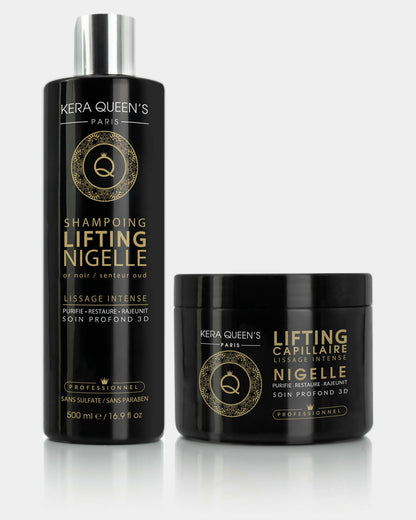 KERA QUEEN'S - Kératine x Nigelle - Duo shampoing & soin