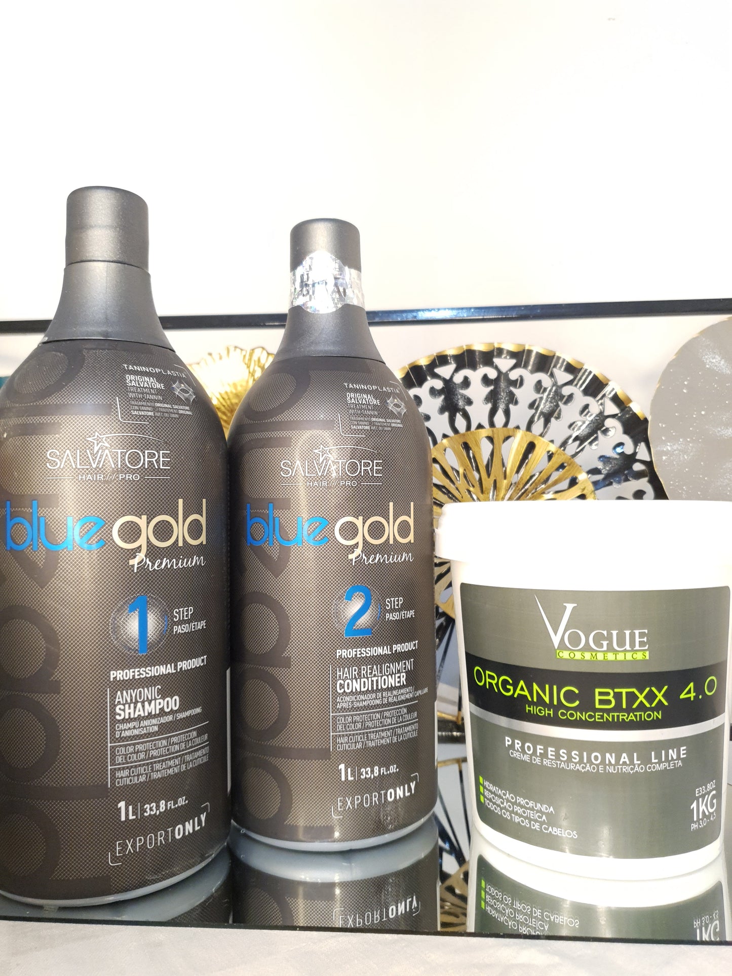 Lissage Au Tanin Bleu Gold & Vogue 4.0