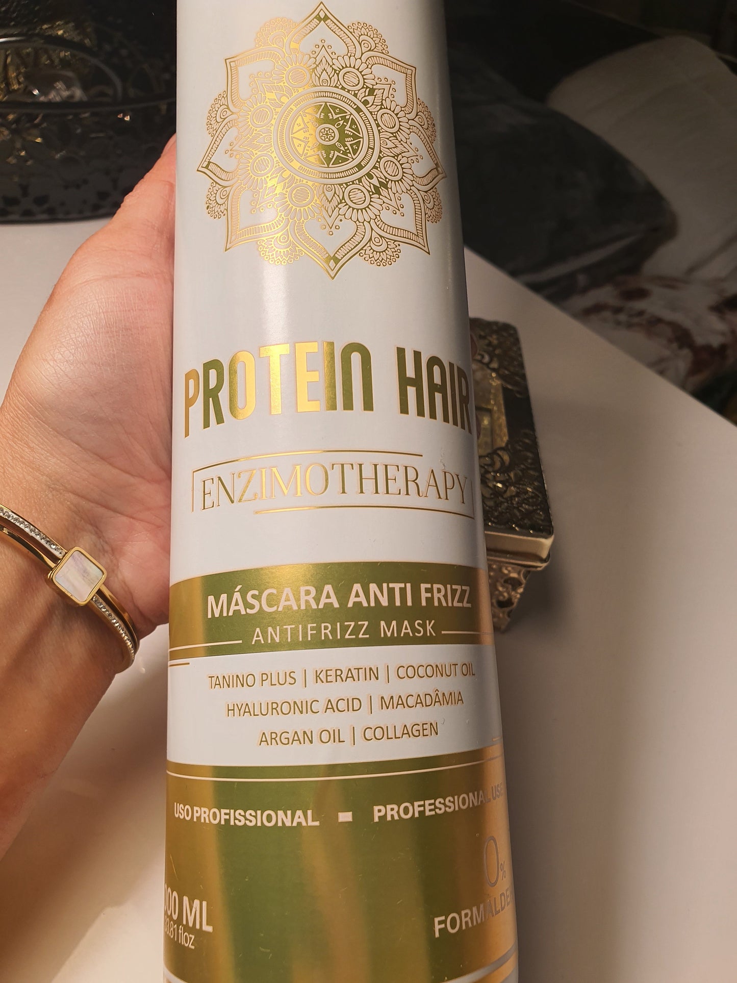 Manux | Protein Hair Enzymothérapy | Lissage au tanin sans Formol 1L