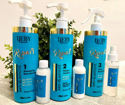 Deby Hair - Repair - Kit réparation intense 3x500ml