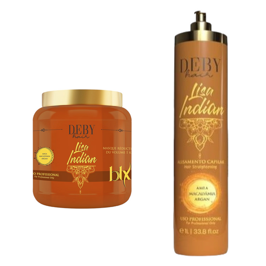 Deby Hair - Lisa Indian - Lissage indien 1L + Botox 1Kg