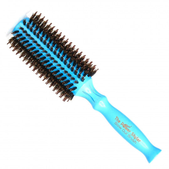 Brosse bleue taille moyenne The Power Styler Daroko