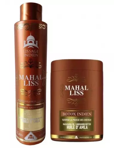 Lissage indien mahal liss 1L +Botox indien mahal liss 1Kg