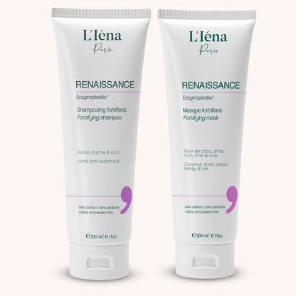 Kit d'entretien lissage sans sulfate RenaissanceTANIN L'Iéna Paris 2X300ml