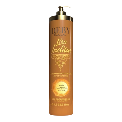 Deby Hair - Lisa Indian - Lissage indien 100ml + Shampoing 50ml + Masque offert