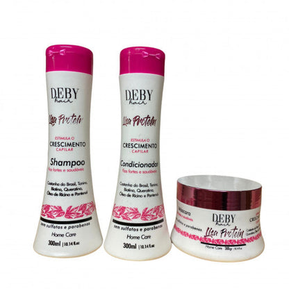 Deby Hair - Lisa Protein - Kit entretien lissage