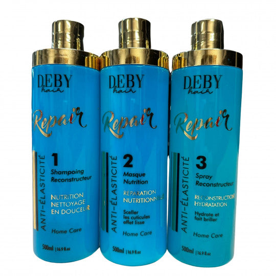 Deby Hair - Repair - Kit réparation intense 3x500ml