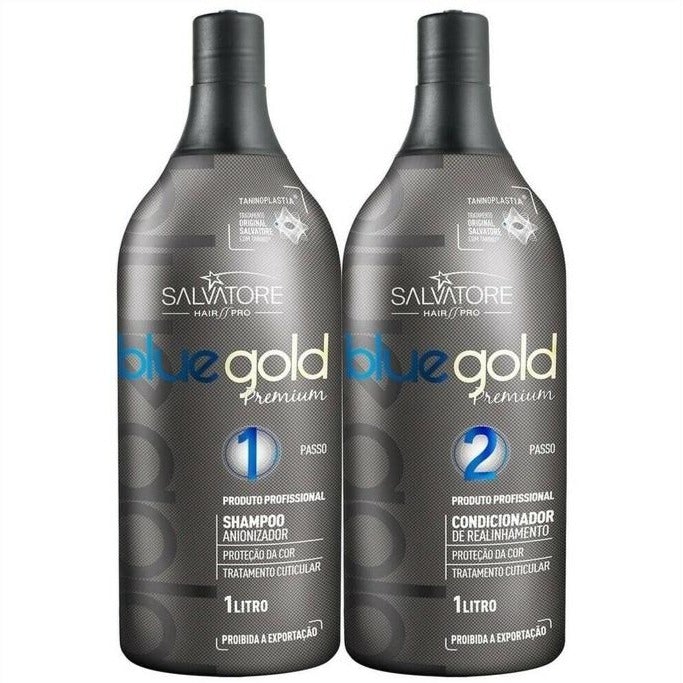 Kit Lissage Tanin salvatore Blue Gold Premium taninopmasthie