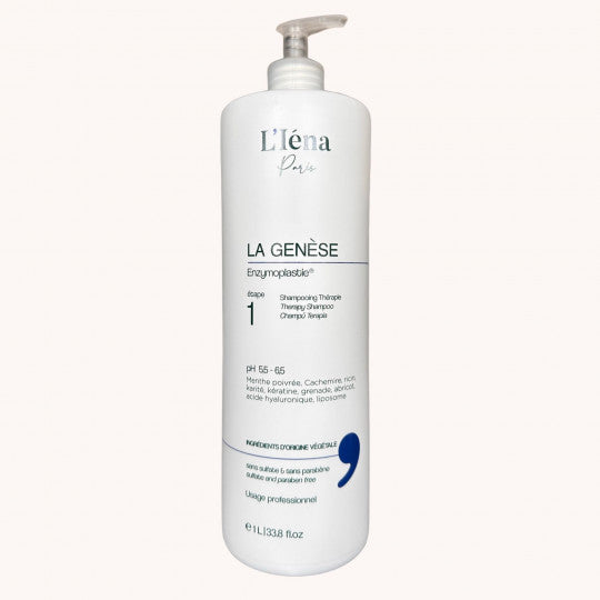 Shampooing masque d'entretien La Genèse L'Iéna Paris sans sulfate/parabene 2x1L