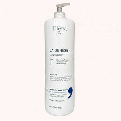 Shampooing masque d'entretien La Genèse L'Iéna Paris sans sulfate/parabene 2x1L